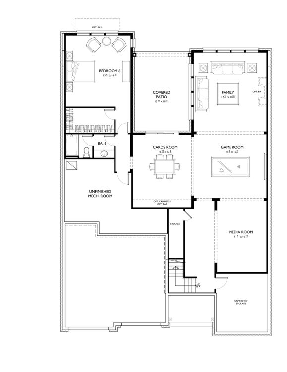 Monterey - Basement Foundation Choice. Lancaster, SC New Home