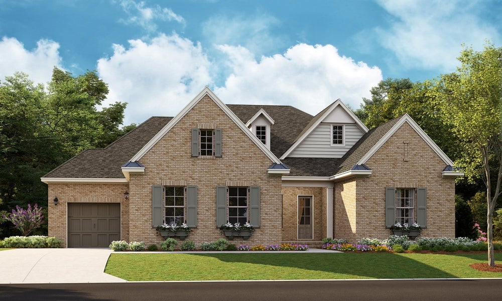 Santa Fe - English Cottage (b). 5,126sf New Home in Lancaster, SC