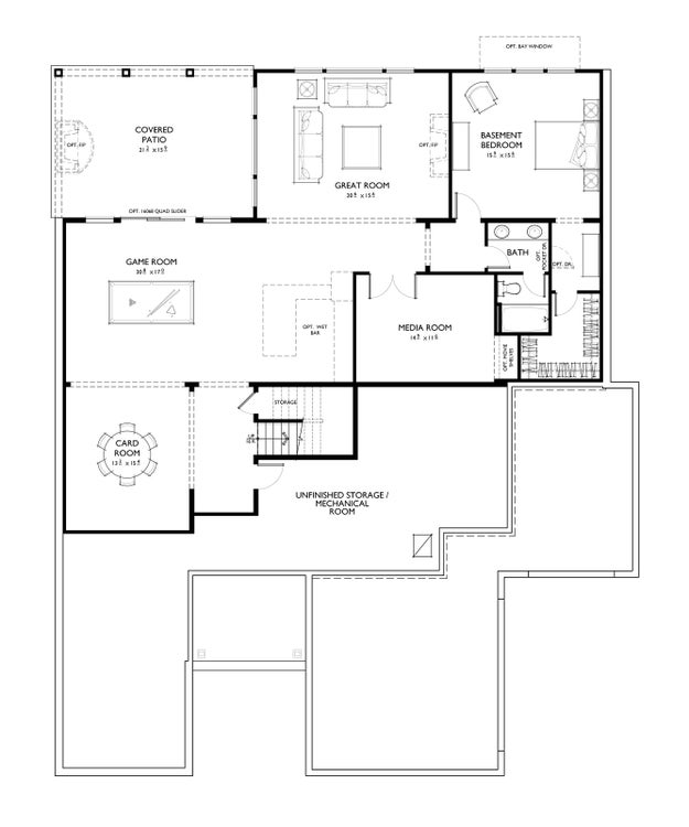 Santa Fe - Basement Foundation Choice. 4155 Persimmon Road, Lancaster, SC