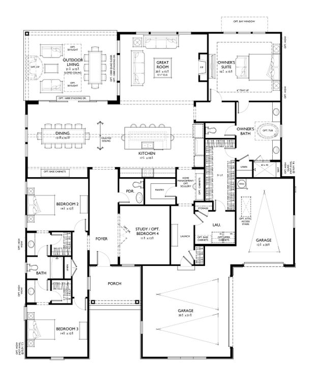 Santa Fe - Main Level - Single Story Home. Lancaster, SC New Home