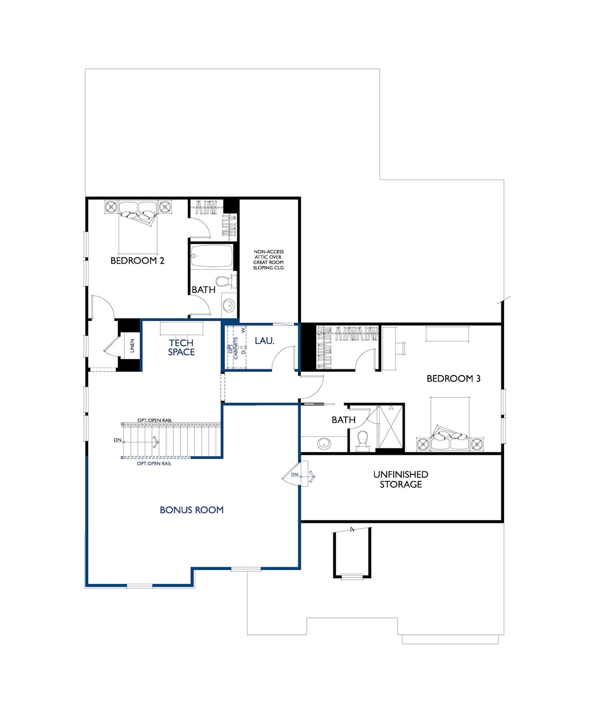 Plan Viewmodel 4007 Persimmon Road Lancaster SC Marin Expanded Model Home
