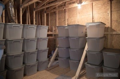 Unfinished Storage Sample. 14108 Rhone Valley Drive, Charlotte, NC