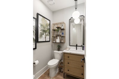Powder Room Sample. 6br New Home in Huntersville, NC
