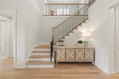 Stairway Sample. 4,740sf New Home in Huntersville, NC