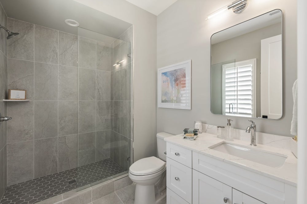 Bedroom 2 Bath Sample. 6br New Home in Huntersville, NC