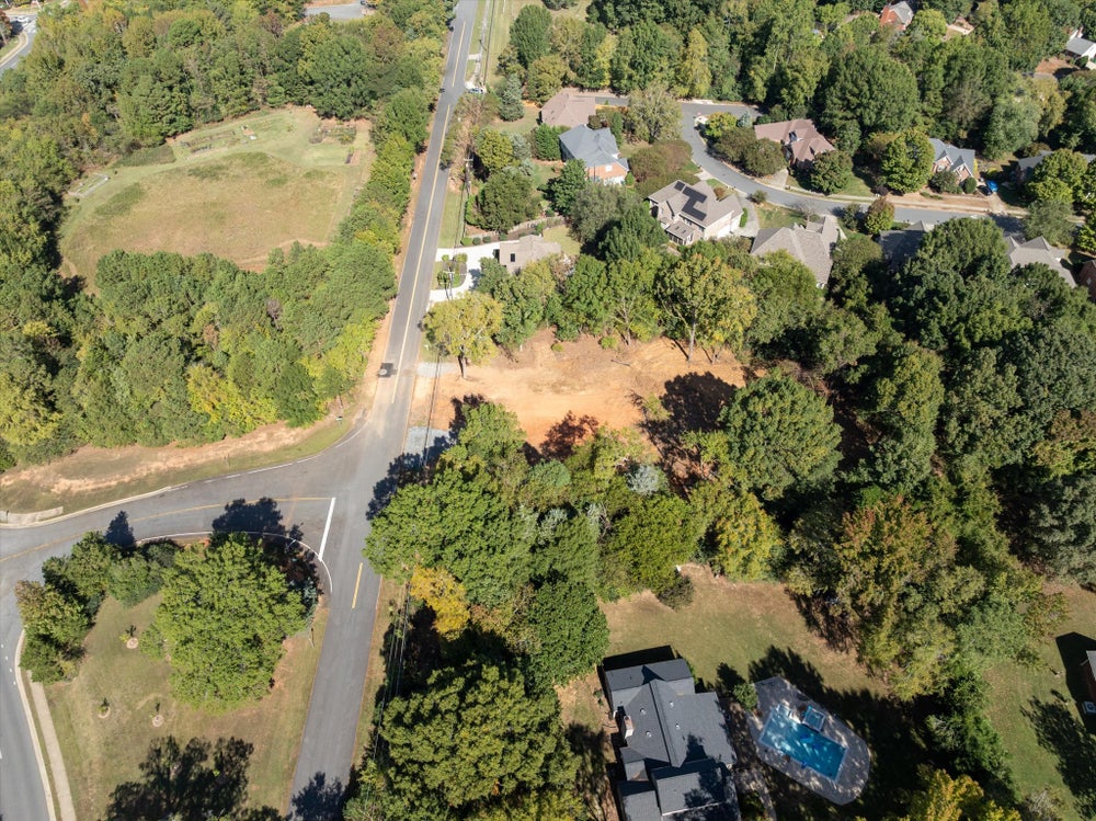 Aerial view. 1.092 Lot for Sale in Charlotte, NC