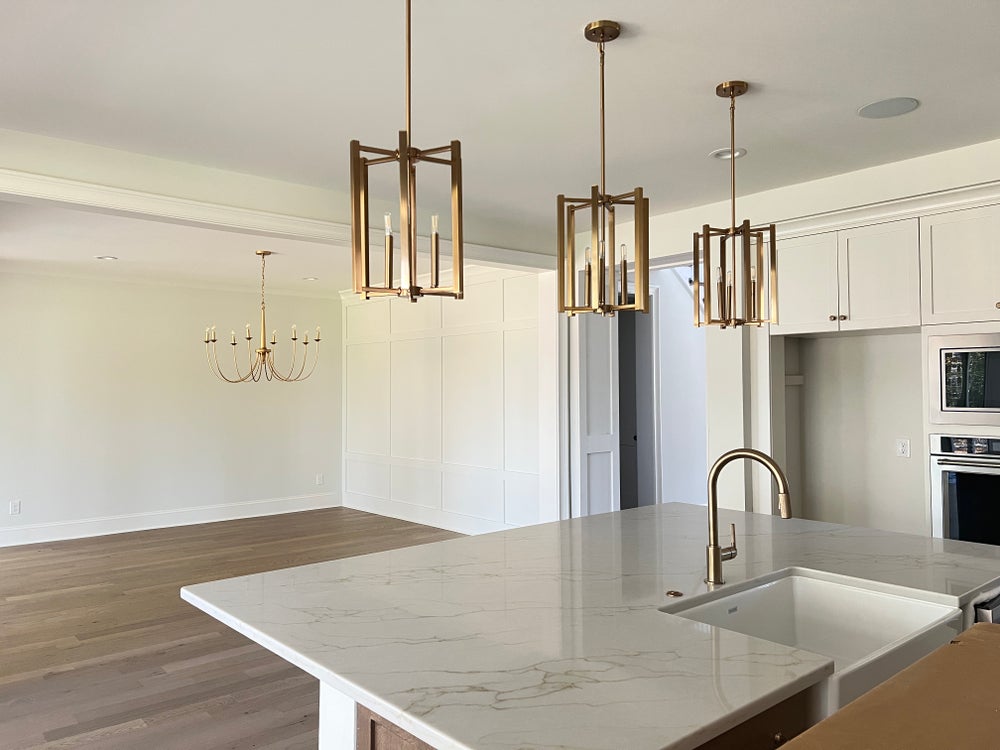 Open Kitchen And Dining Area. 3,747sf New Home in Clover, SC