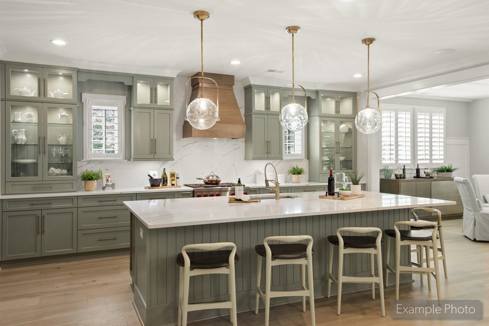 Kitchen Sample. 6br New Home in Waxhaw, NC