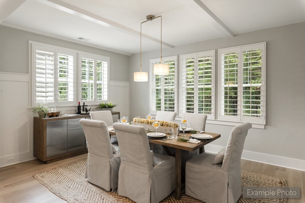 Dining Room Sample. 4,777sf New Home in Waxhaw, NC