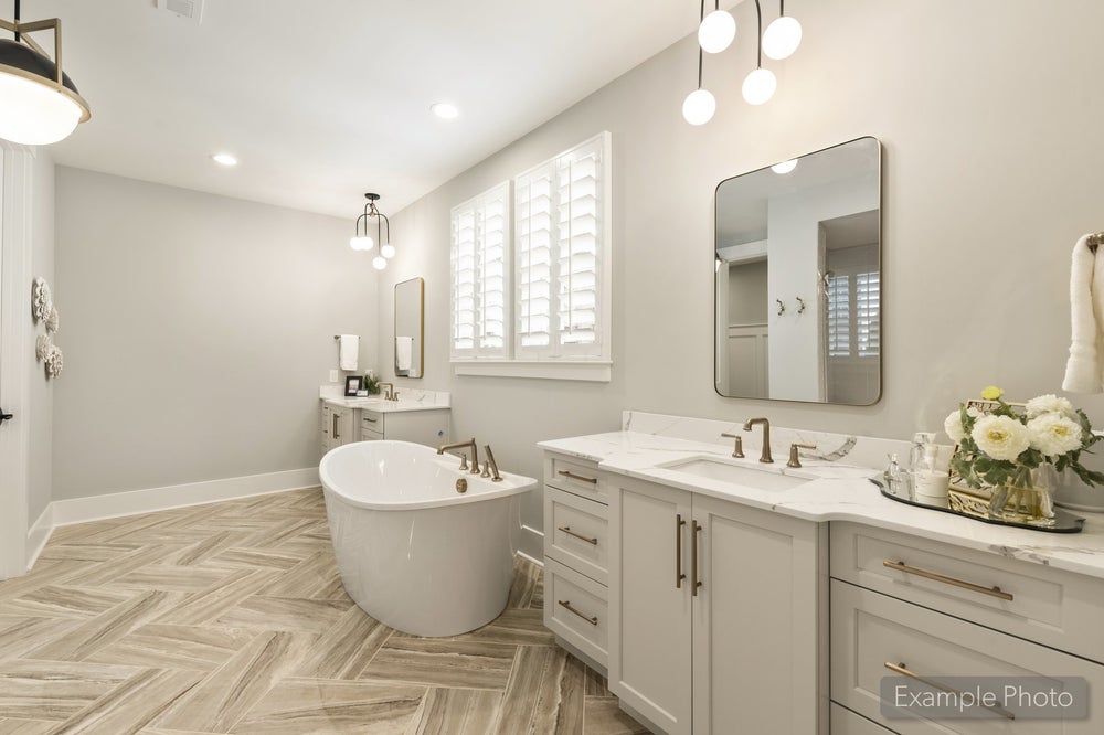 Owner's Bath Sample. 8328 Victoria Lake Drive, Waxhaw, NC