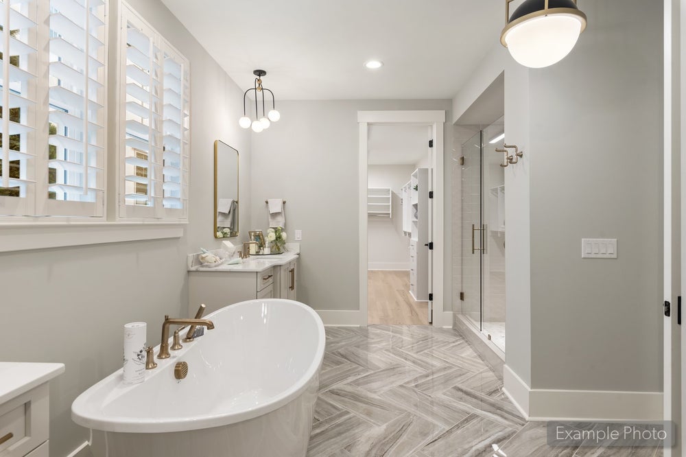 Owner's Bath Sample. Waxhaw, NC New Home