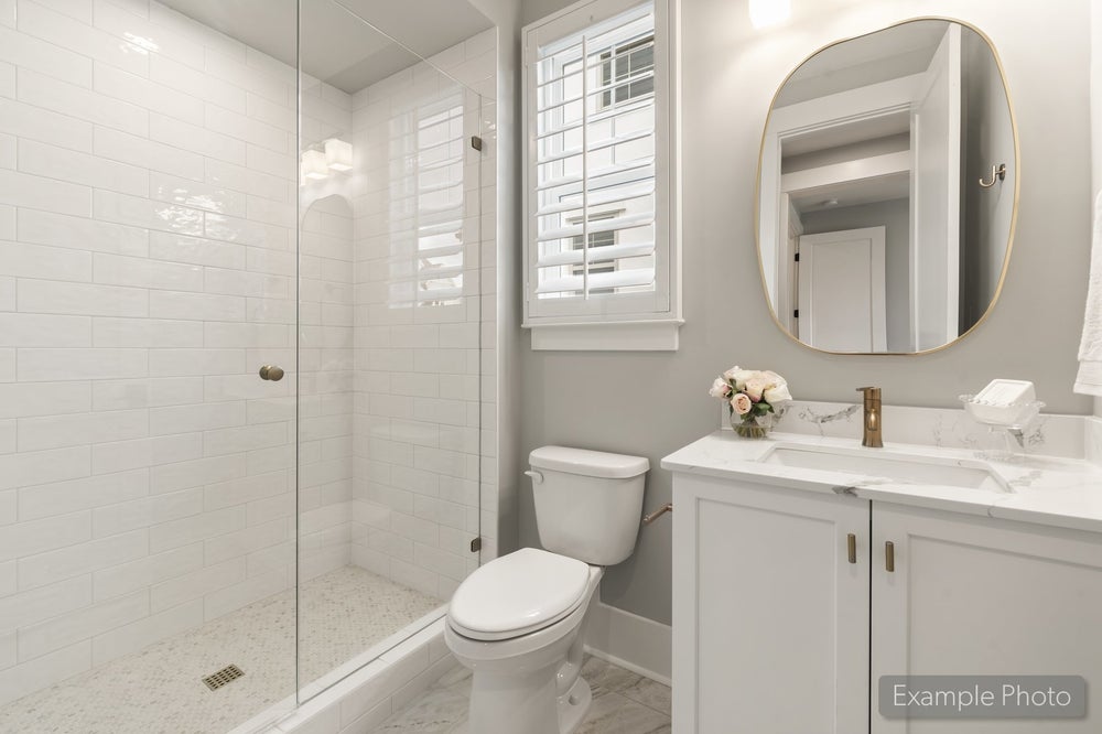 Guest Bath Sample. New Home in Waxhaw, NC