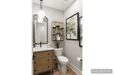 Powder Room Sample. 4,777sf New Home in Waxhaw, NC