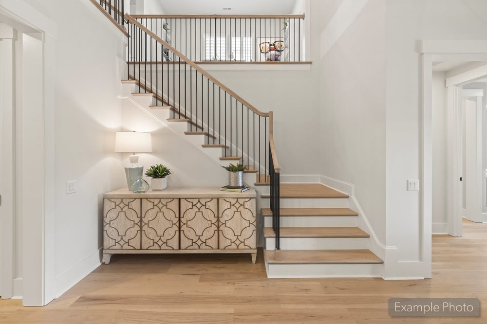 Stairway Sample. 4,777sf New Home in Waxhaw, NC