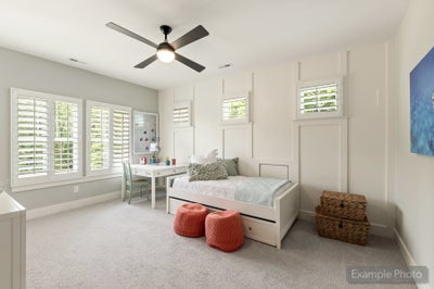 Bedroom 2 Sample. 8328 Victoria Lake Drive, Waxhaw, NC