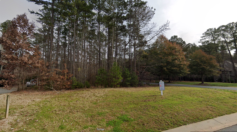 Google Streetview of Homesite. 0.3492 Lot for Sale in Weddington, NC