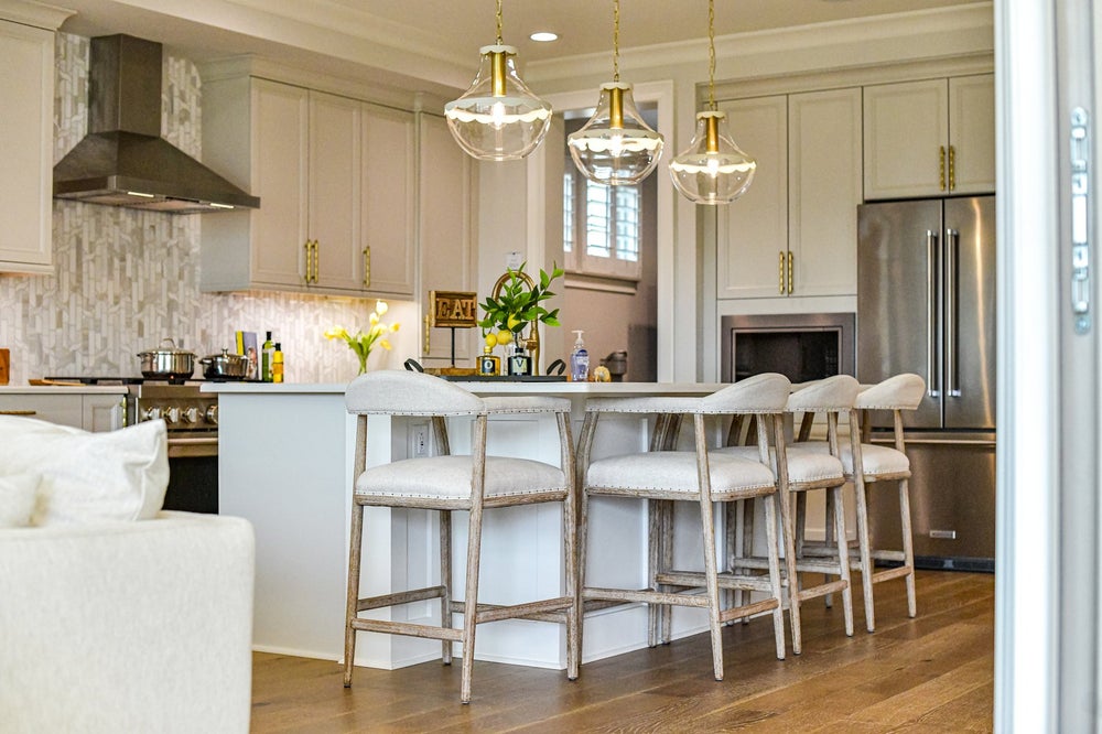 Kitchen Sample. Lancaster, SC New Home