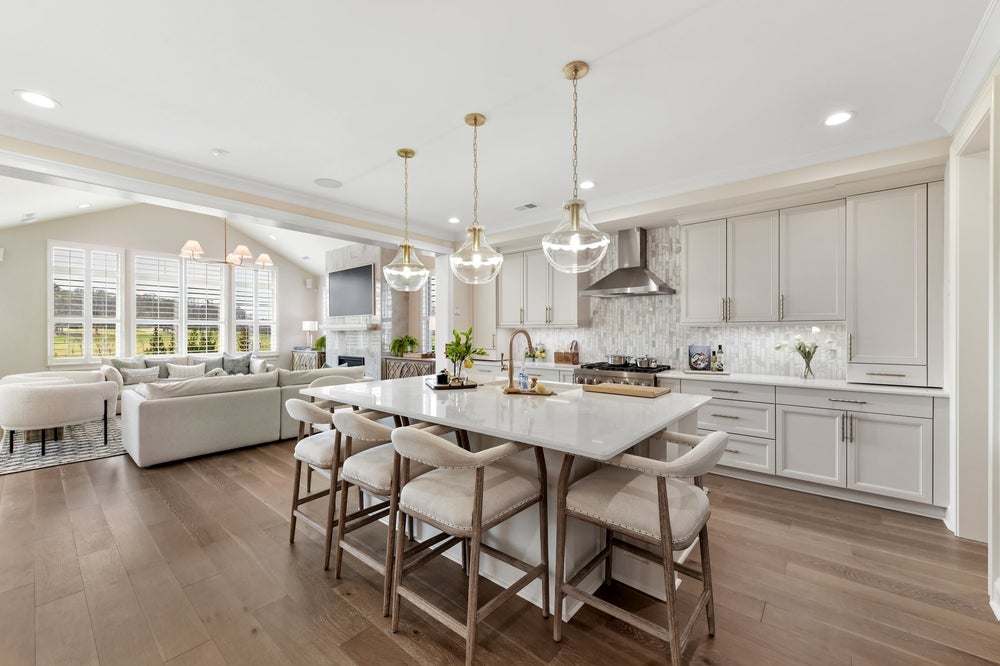 Kitchen Sample. 3,894sf New Home in Lancaster, SC
