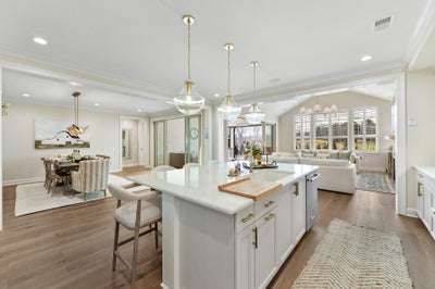 Kitchen Sample. Lancaster, SC New Home