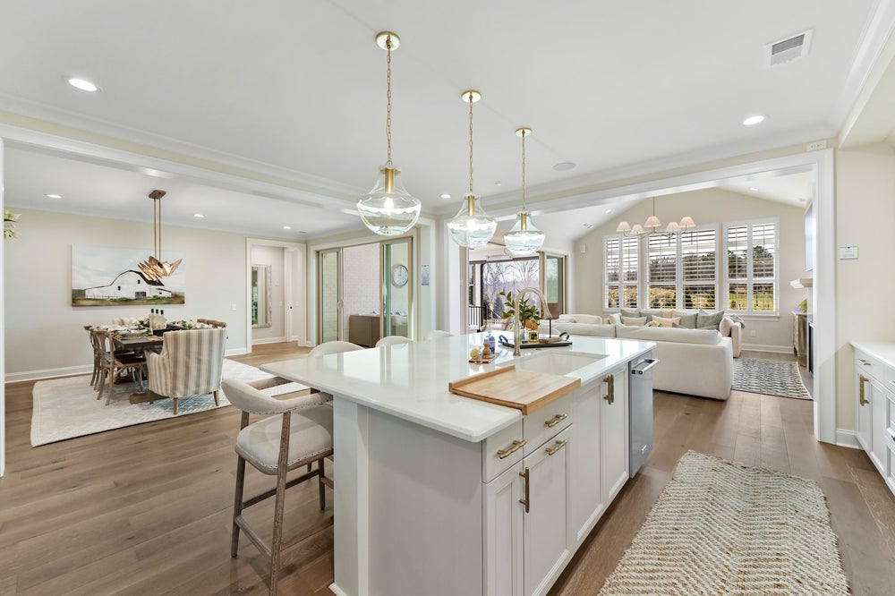 Kitchen Sample. 3,894sf New Home in Lancaster, SC
