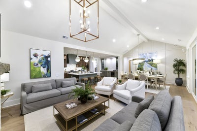 Great Room Sample. 4br New Home in Fort Mill, SC