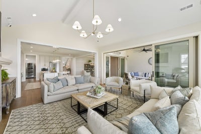 Great Room Sample. Lancaster, SC New Home