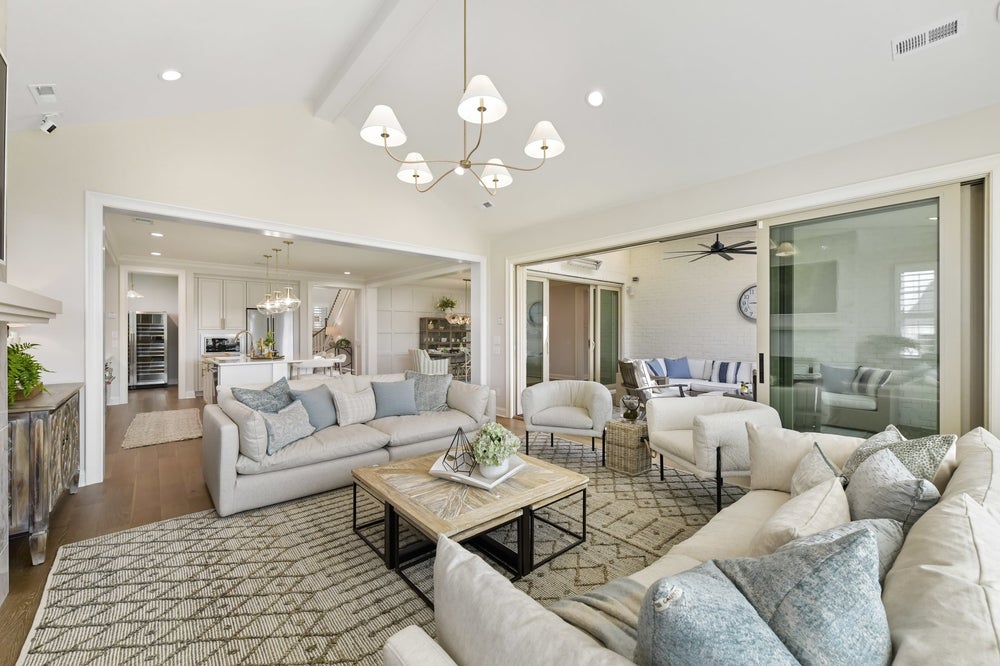 Great Room Sample. 3,894sf New Home in Lancaster, SC