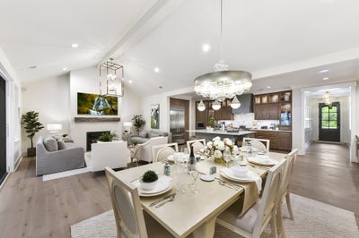 Dining Room Sample. Fort Mill, SC New Home