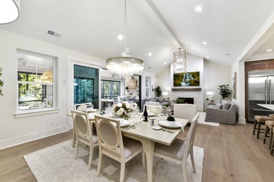 Dining Room Sample. New Home in Fort Mill, SC