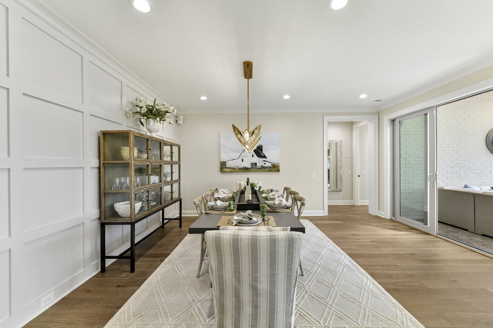 Dining Room Sample. New Home in Lancaster, SC