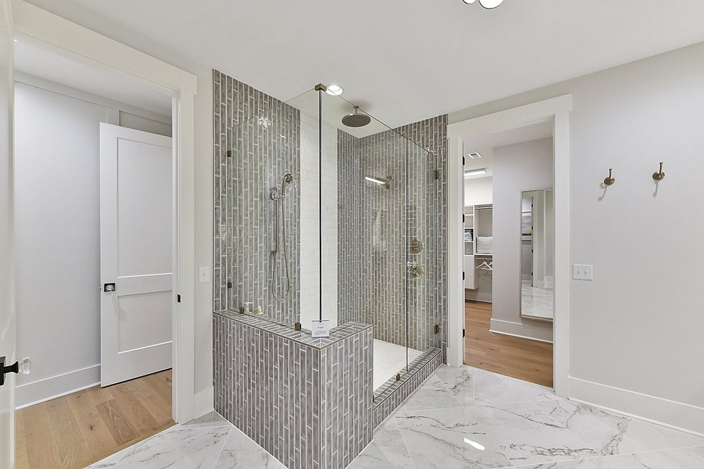 Owner's Bath Sample. New Home in Fort Mill, SC