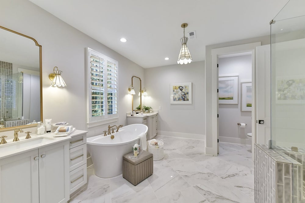 Owner's Bath Sample. 3,492sf New Home in Fort Mill, SC