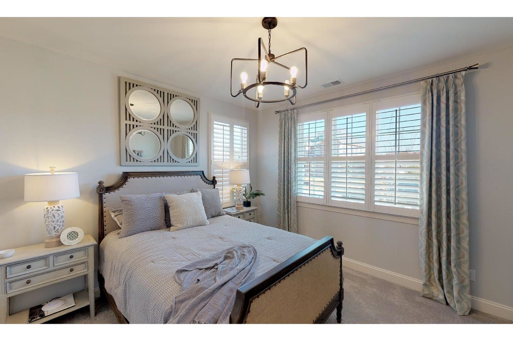 Guest Bedroom Sample. New Home in Lancaster, SC