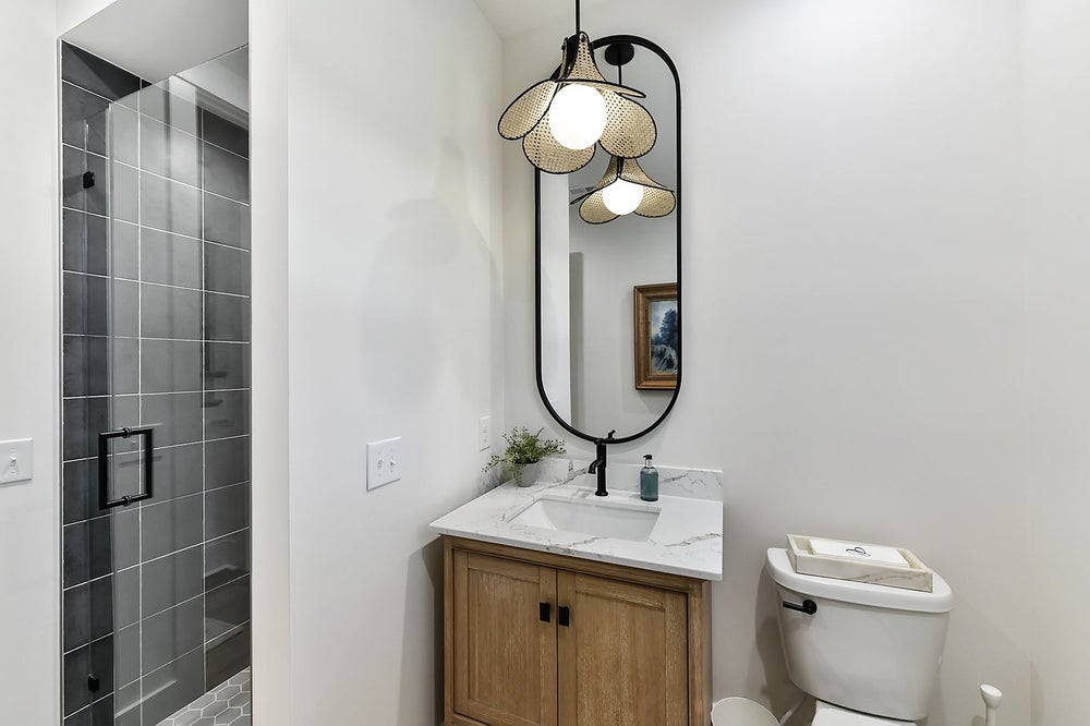 Guest Bath Sample. 3,492sf New Home in Fort Mill, SC