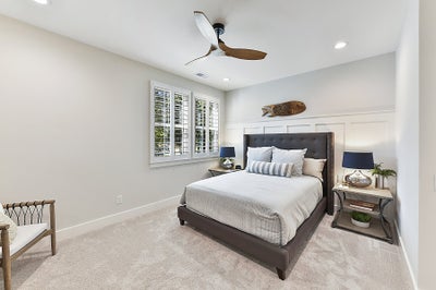 Bedroom 3 Sample. 3,492sf New Home in Fort Mill, SC