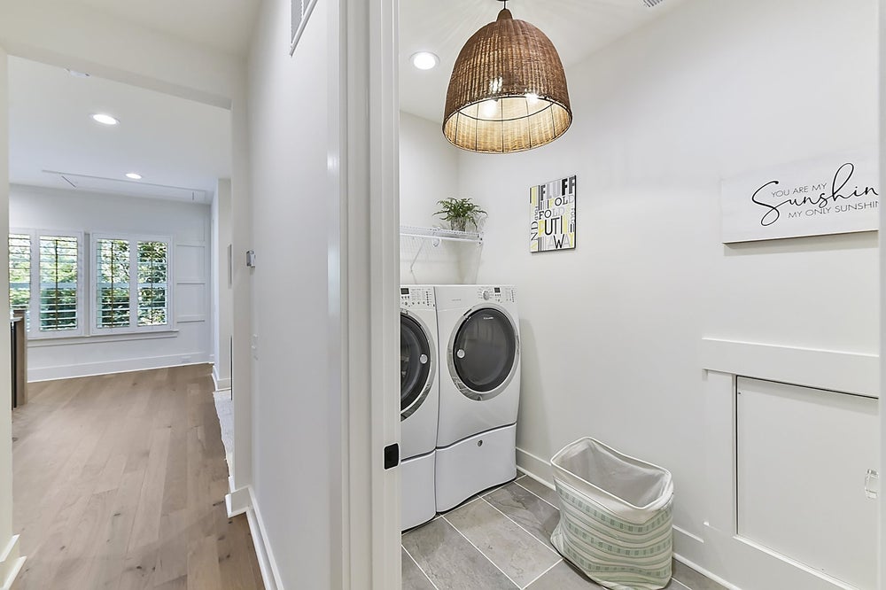 Upstairs Laundry Sample. 4br New Home in Fort Mill, SC