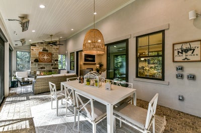 Outdoor Living Sample. New Home in Fort Mill, SC
