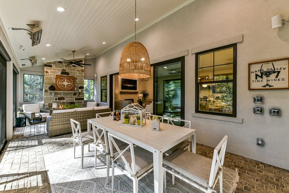 Outdoor Living Sample. New Home in Fort Mill, SC