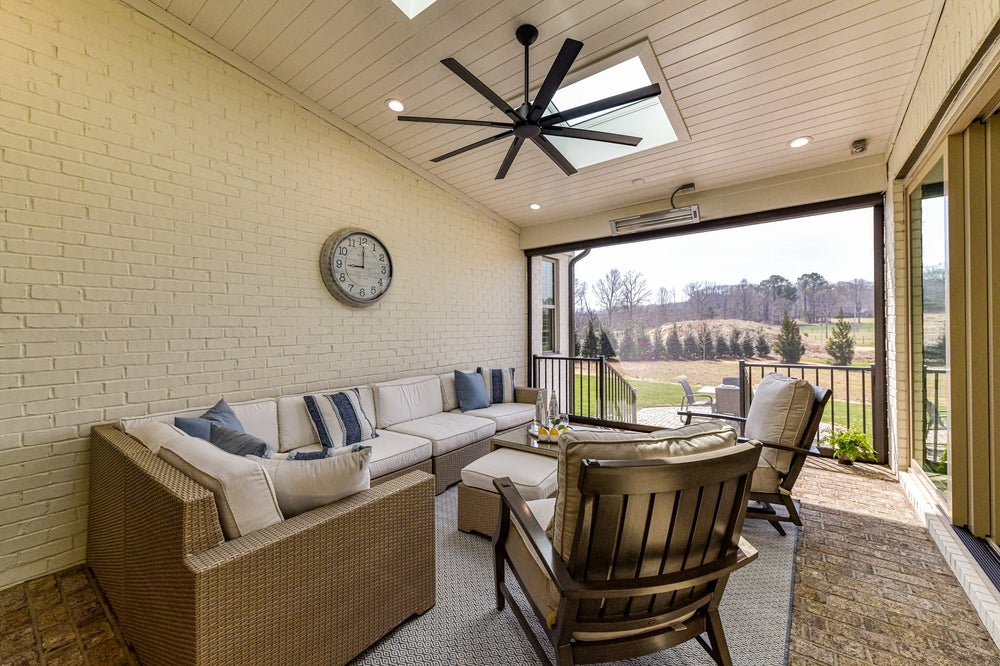 Outdoor Living Sample. Lancaster, SC New Home
