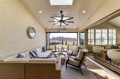 Outdoor Living Sample. 5br New Home in Lancaster, SC