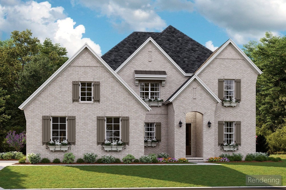 Front Elevation Rendering. 5br New Home in Mooresville, NC