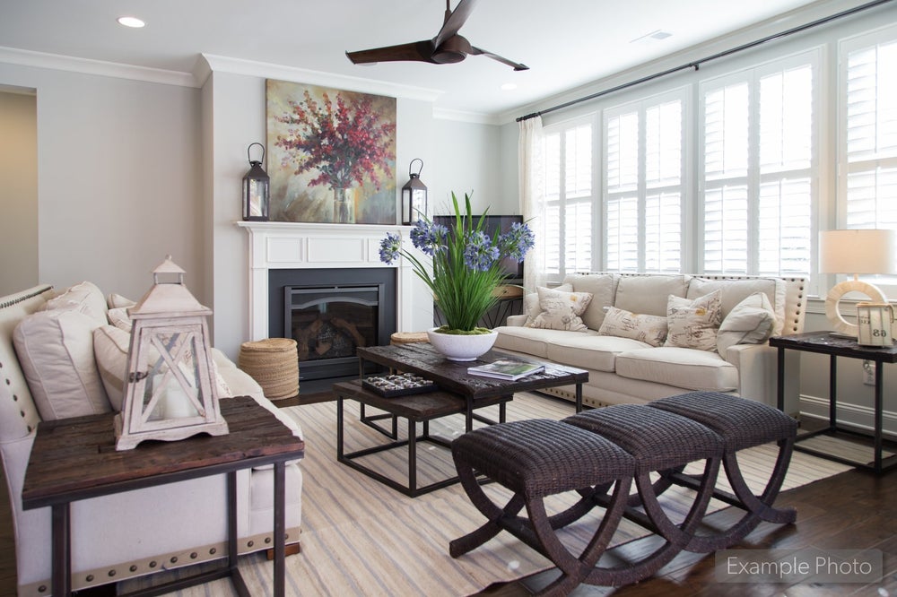 Great Room Sample. 5br New Home in Mooresville, NC
