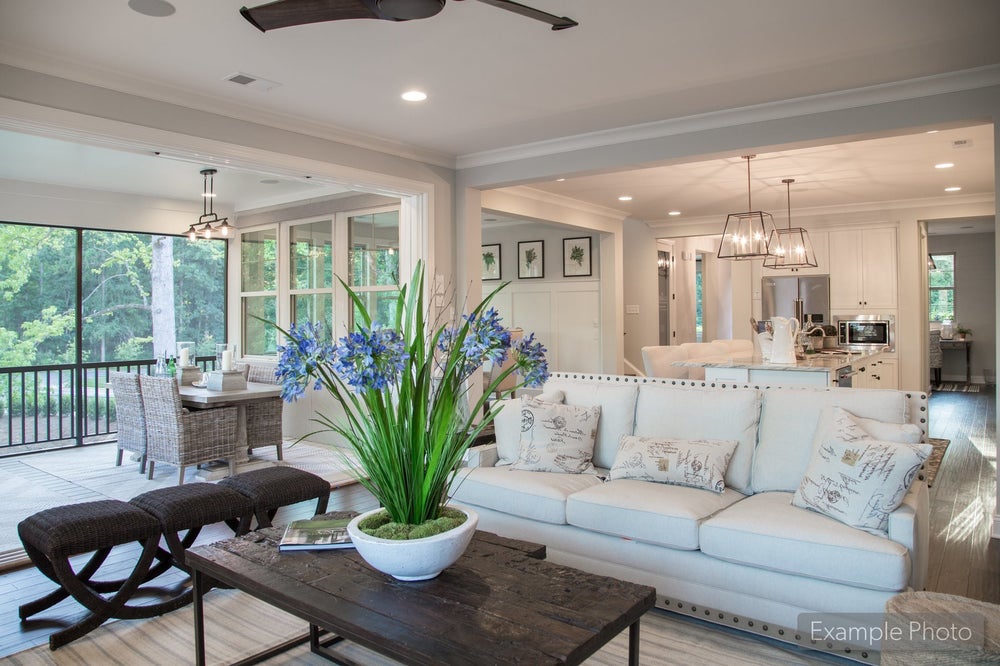 Great Room Sample. New Home in Mooresville, NC