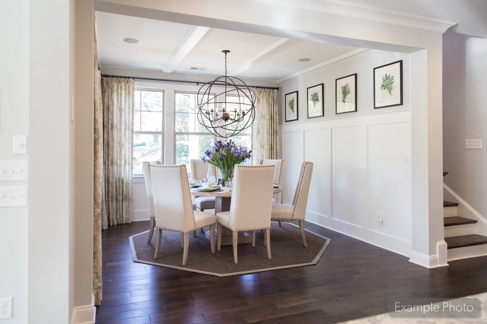 Dining Room Sample. New Home in Mooresville, NC