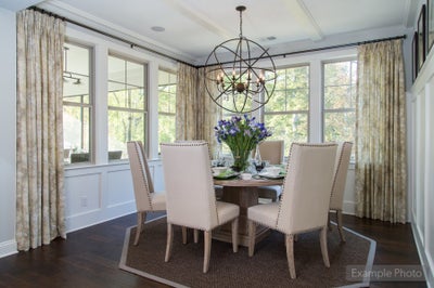 Dining Room Sample. 3,767sf New Home in Mooresville, NC