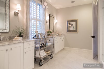 Owner's Bath Sample. New Home in Mooresville, NC