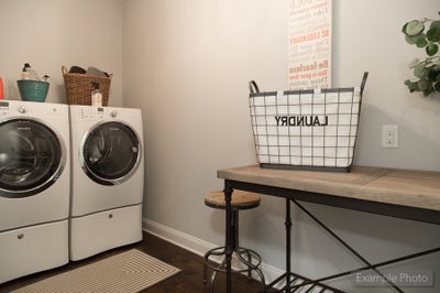 Laundry Room Sample. 5br New Home in Mooresville, NC