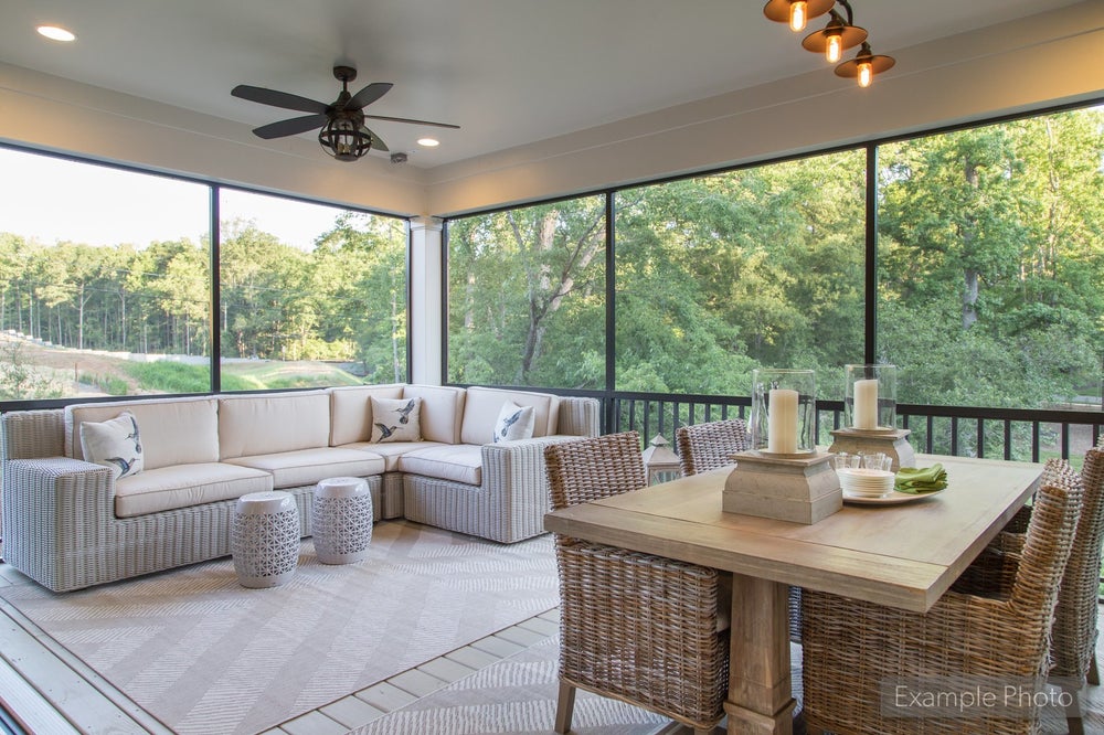 Outdoor Living Sample. Mooresville, NC New Home