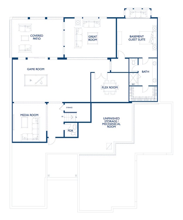 Wingard Road Proposed Solana Upper Level. 5br New Home in Waxhaw, NC