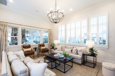 Great Room Sample. New Home in Waxhaw, NC